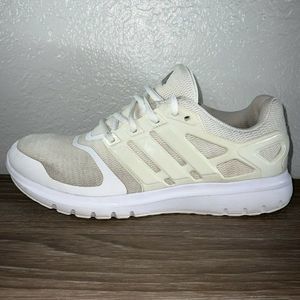 Adidas Womens Energy Cloud V CG3704 White Running Shoes Sneakers Size 8